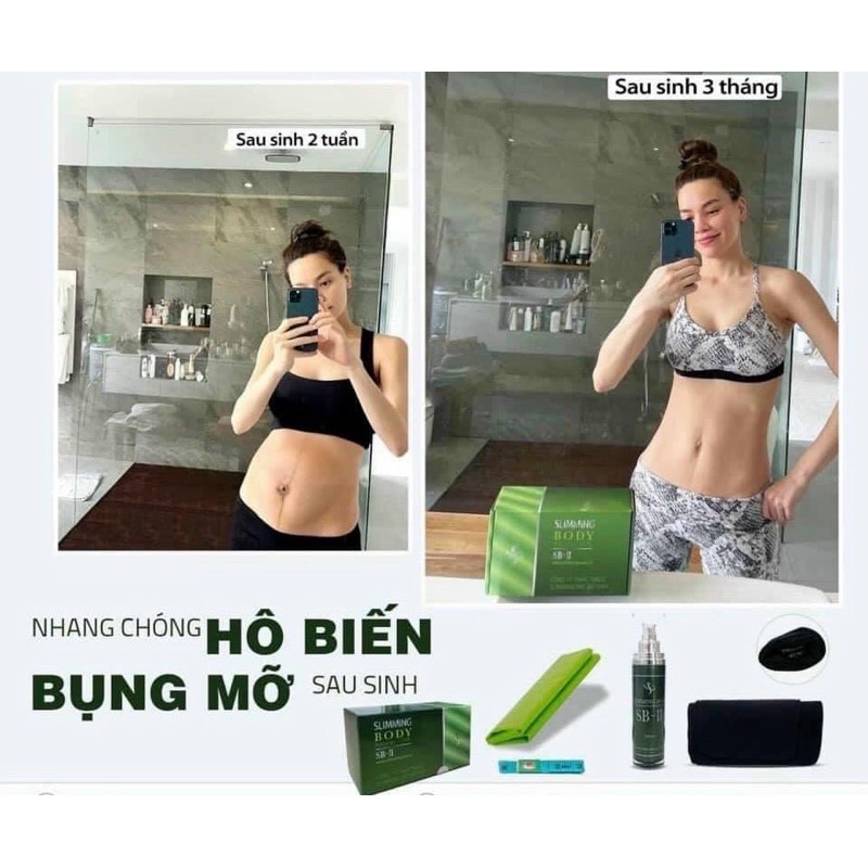 BỘ ĐAI Ủ NÓNG SLIMMING BODY 2 (120ml)