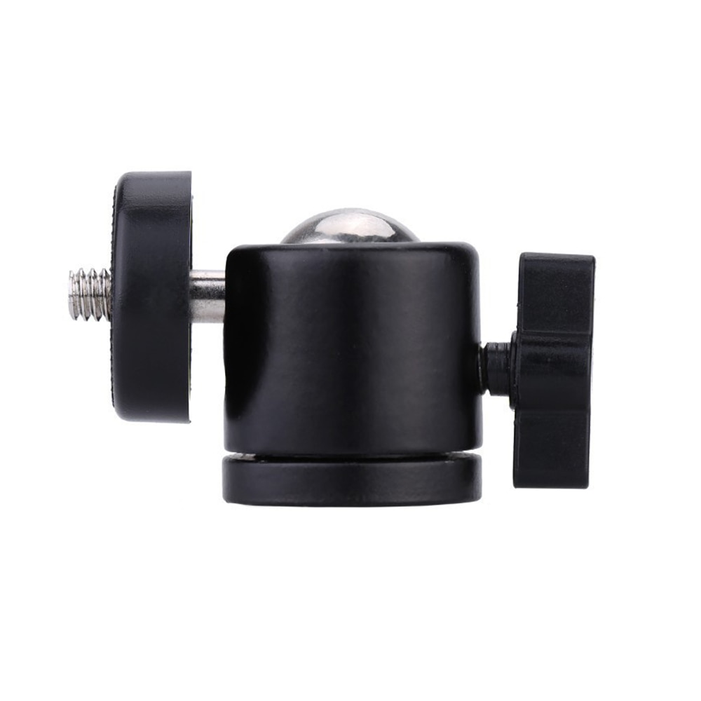 Đầu bi mini với ngàm gắn ốc vít 1/4 inch kèm giá đỡ cho máy ảnh dslr