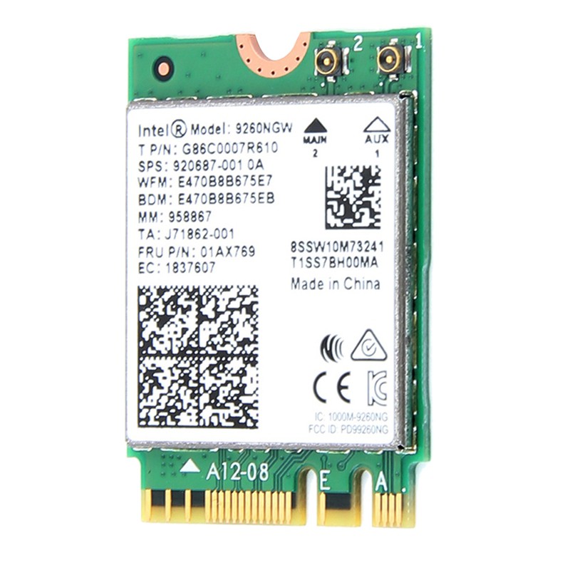 Dual Band Wireless-AC 9260 for Intel 9260NGW NGFF 802.11Ac Card | BigBuy360 - bigbuy360.vn