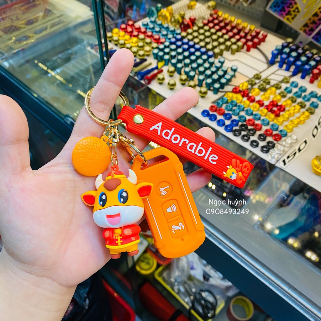 Bao silicon móc khoá