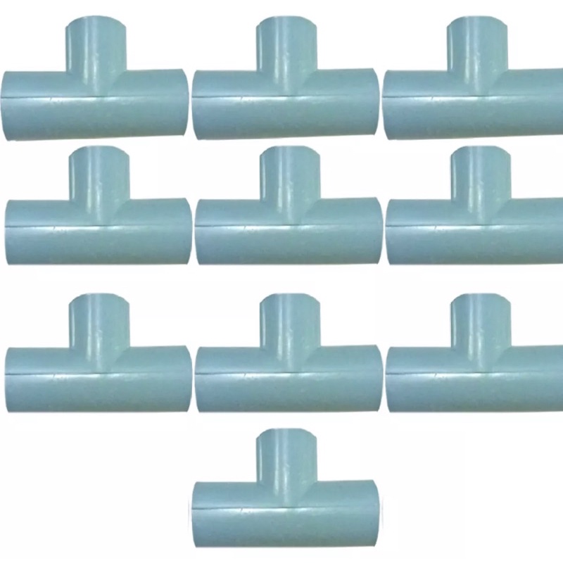 Bộ 25 cái T chia nước ren trong 21- 27 PVC