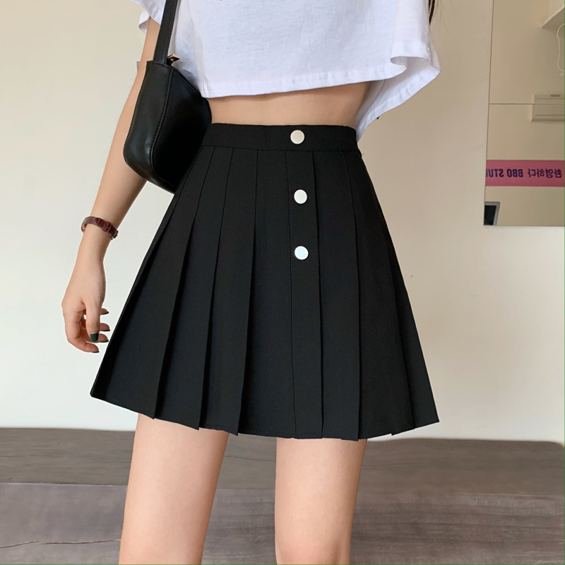 Chân Váy Chữ A Lưng Cao Phong Cách Hàn Quốc | BigBuy360 - bigbuy360.vn
