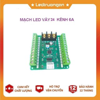 Mạch led vẫy 24 kênh 6A - 4U điều khiển biển led vẫy