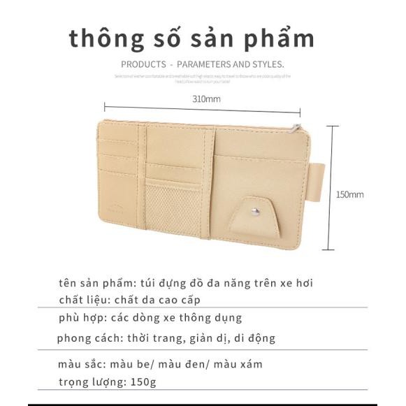 Túi đựng đồ tiện ích trên xe ô tô POCKET CARD - HanruiOffical