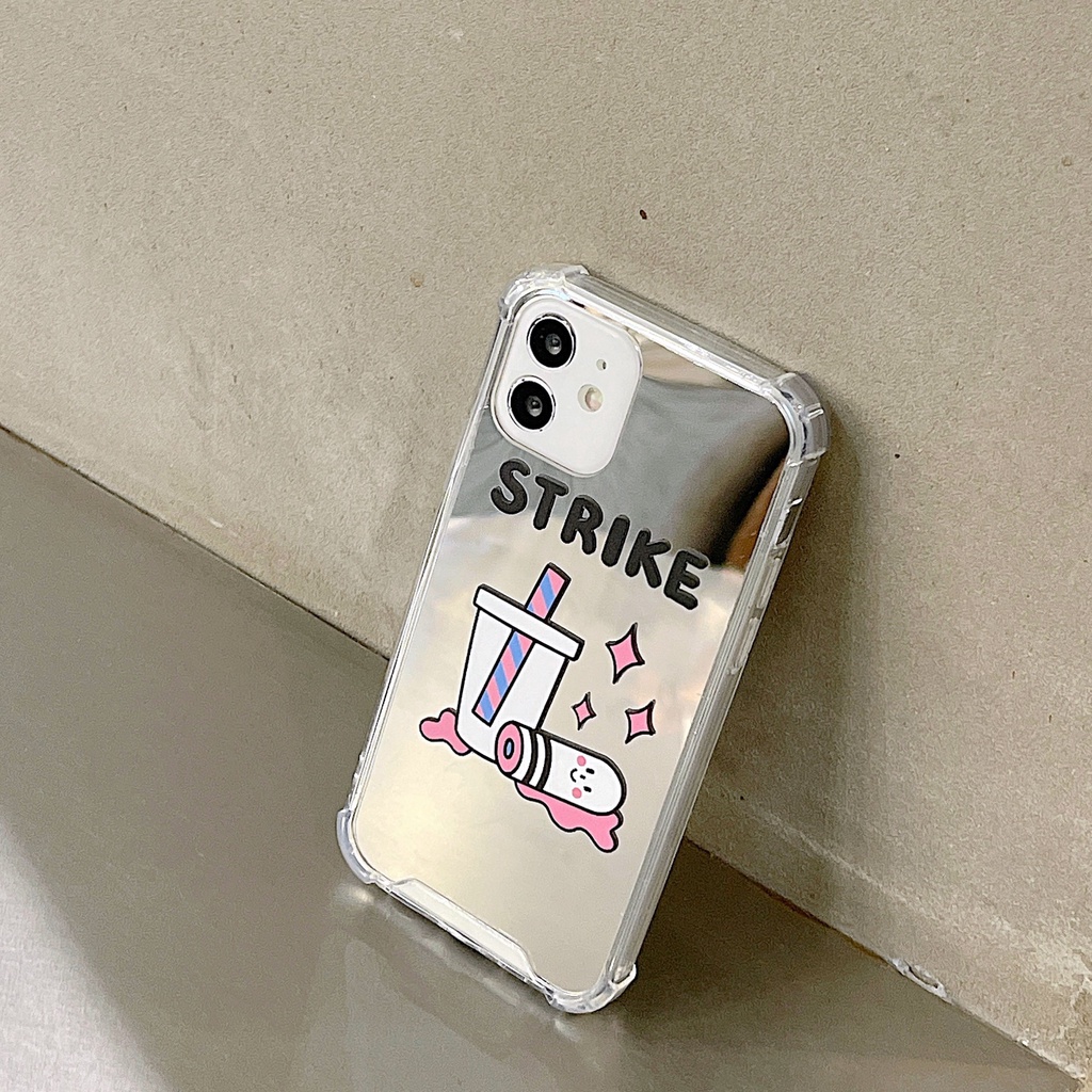 Ốp lưng iphone Ốp Điện Thoại Silicon TPU Tráng Gương Cho Iphone 11 / 12 Pro Max 7 Plus X Xr Xs Max 7 8 Plus Se 202013 Pro Max 13 MINI 14 Dinuo case