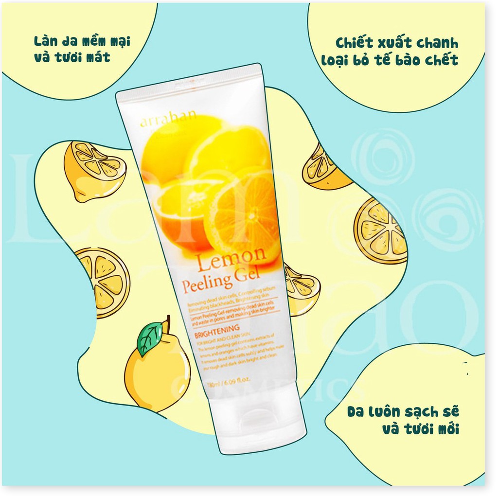 [Mã chiết khấu giảm giá sỉ mỹ phẩm chính hãng] Tẩy Tế Bào Chết Dạng Gel Arrahan Peeling Gel