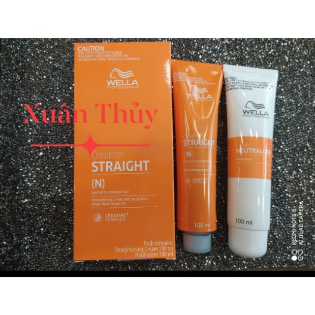 Thuốc Ép/Duỗi Tóc Wella 100ml