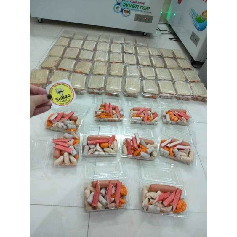 Sét lẩu tobokki tổng hợp 13 món