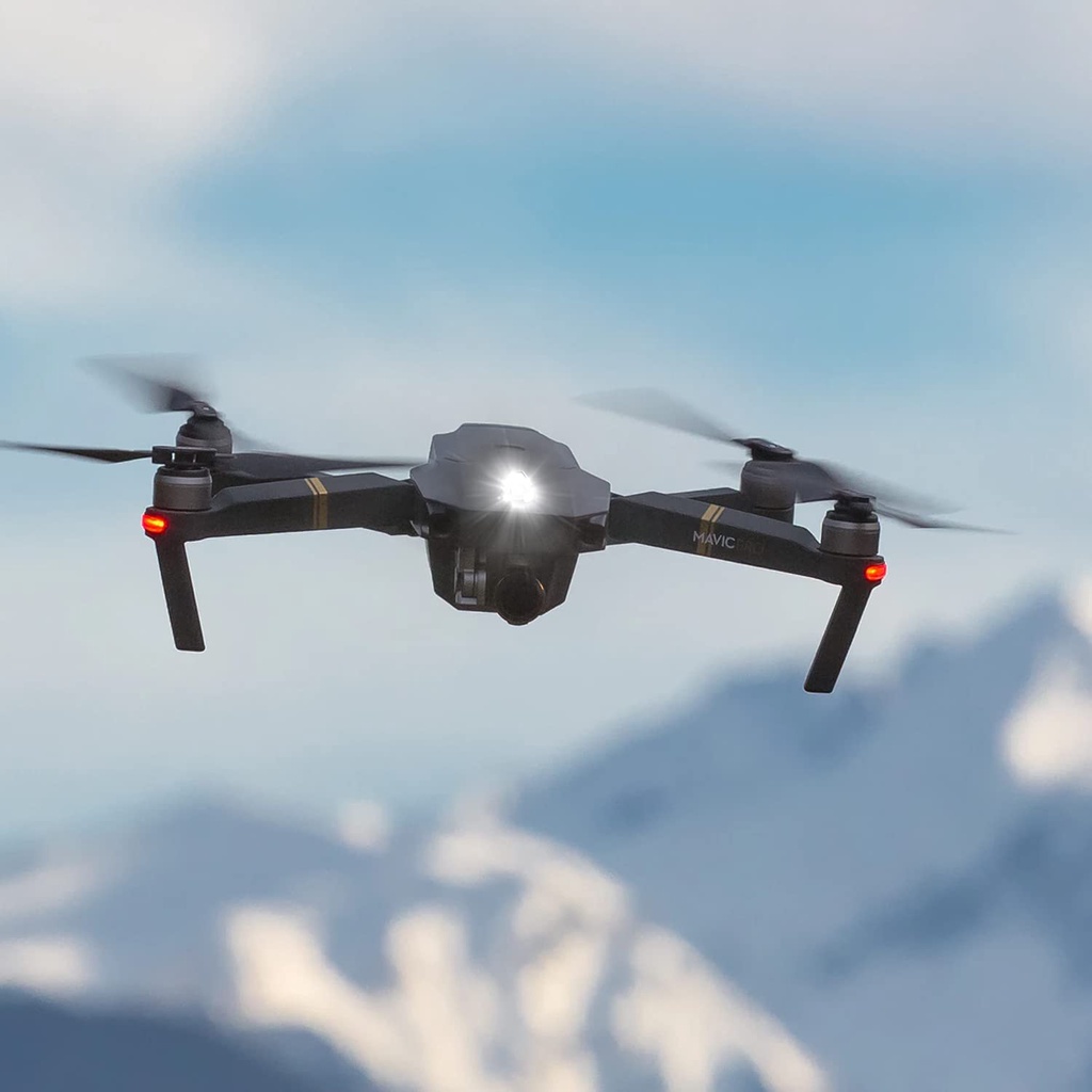 Drone Mini Có Đèn LED Cảnh Báo Chống Va Chạm 7 Màu Tùy Chọn
