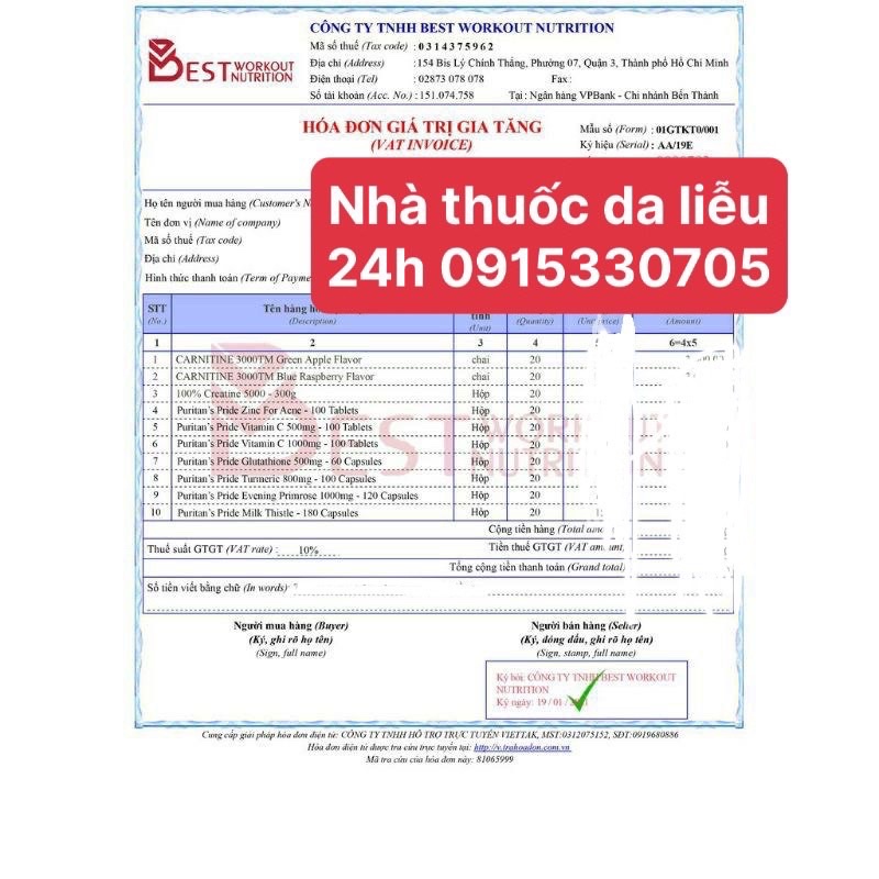 Viên Bổ Sung Vitamin C 500mg - 1000mg Puritan's Pride 100 viên - Nhà Thuốc Da Liễu 24h