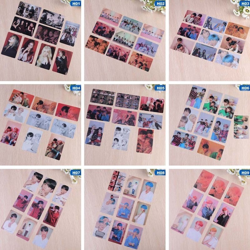 Set 9 Tấm Ảnh Lomo Card J-hope Jimin Suga