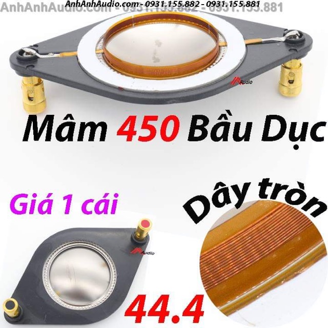 COIL 450 BẦU DỤC DÂY TRÒN , 01 CÁI