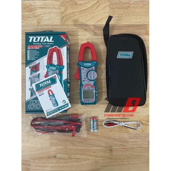 Kềm đo - đồng hồ đo AC/DC Total 46004