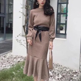 [RẺ VÔ ĐỊCH] ĐAI VÁY / BELT BẢN 8CM CHẤT DA CÁ TÍNH