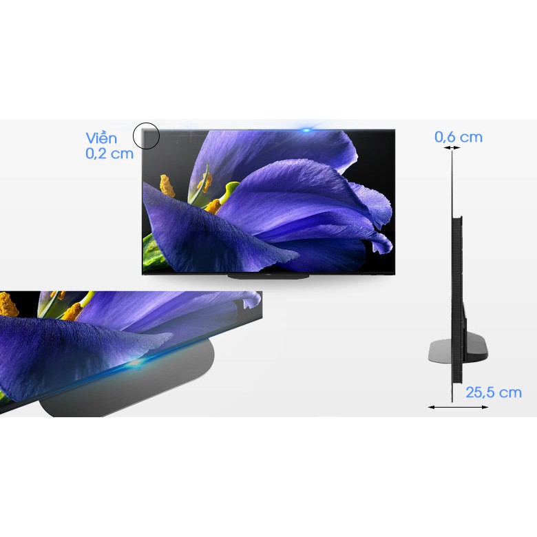 Android Tivi OLED Sony 4K 65 inch KD-65A9G chính hãng (Liên hệ người bán để đặt hàng)