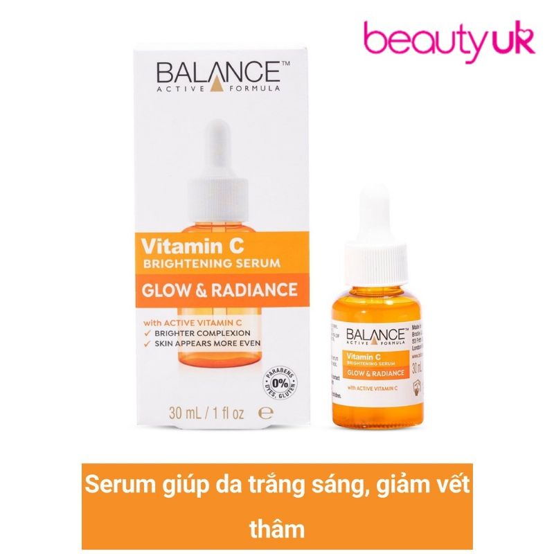 Serum mờ thâm sau mụn Vitamin C Balance Active Formula 30ml