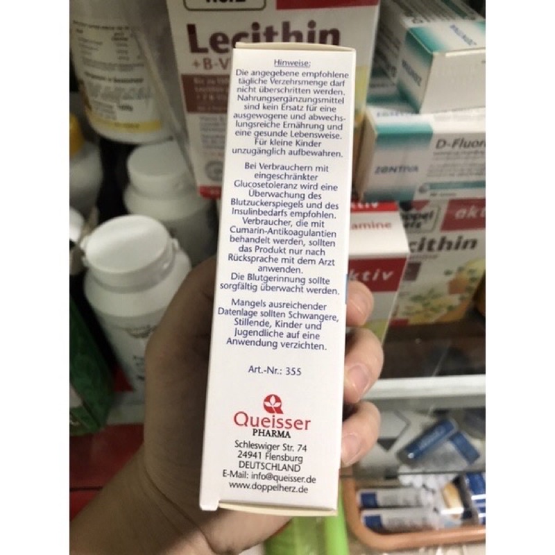 Date t4/24 Viên uống bổ khớp Gelenk 1200 Doppel herz