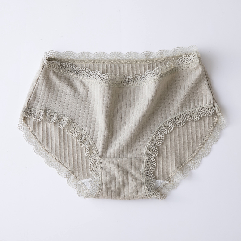 Quần Lót Cotton Phối Ren Quyến Rũ Dành Cho Nữ | BigBuy360 - bigbuy360.vn