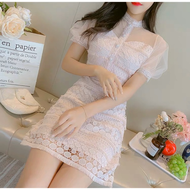 Đầm ren cúc ngọc Qccc ❣️