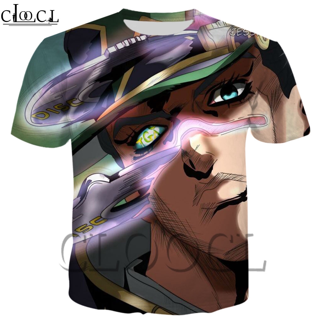 Áo thun in 3D CLOOCL Fashion JoJo's Bizarre Adventure cho nam