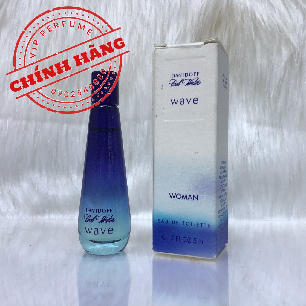Nước hoa nữ chính hãng Davidoff Cool Water Wave Woman EDT 5ml