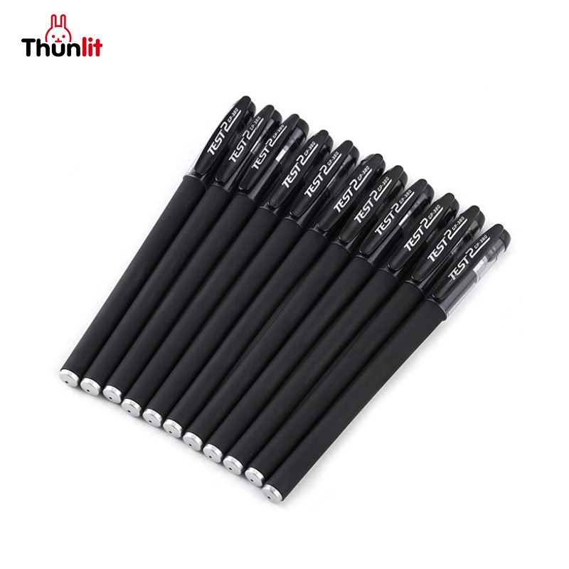 Bút bi mực đen Thunlit ngòi viết 0.5mm
