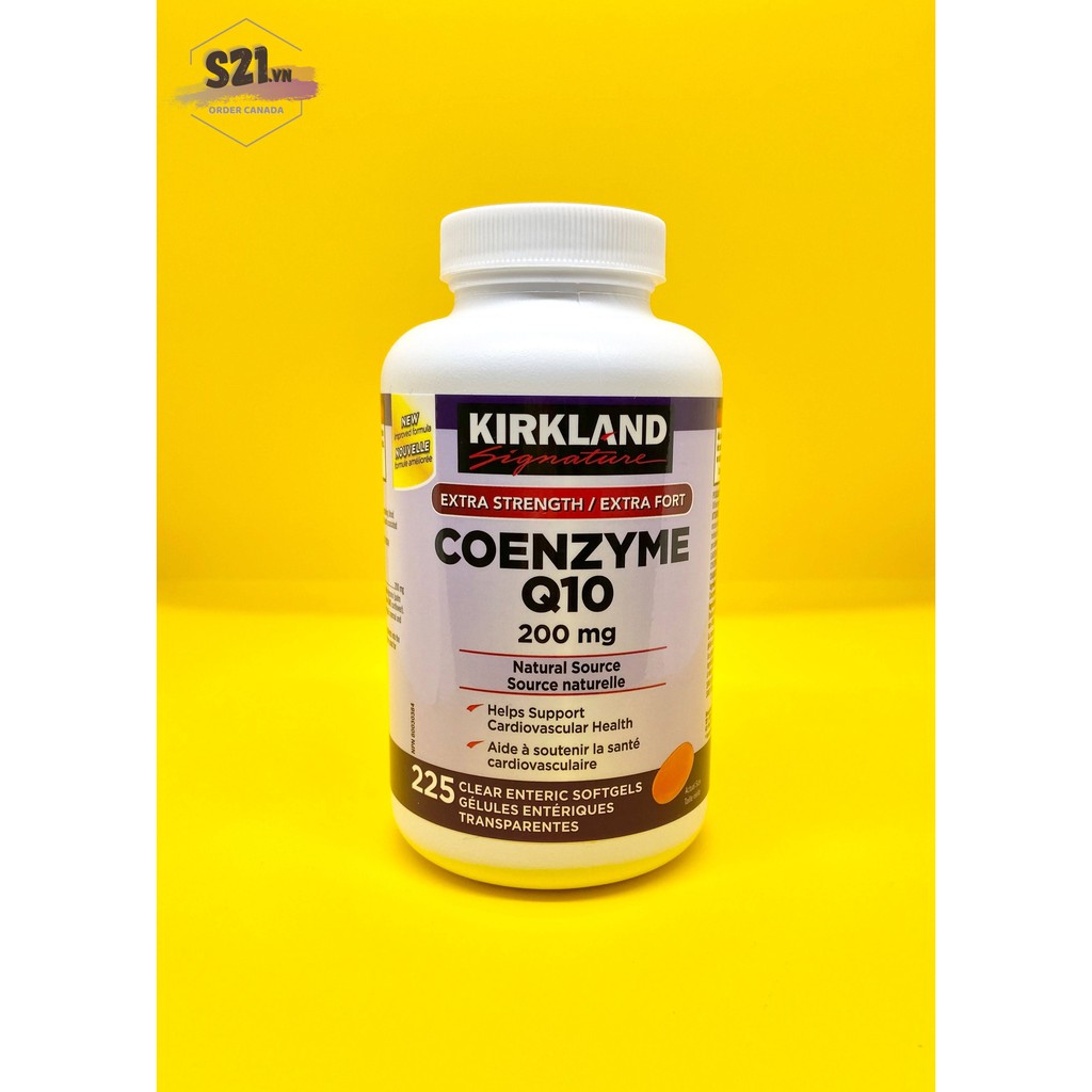 Viên Uống Bổ Tim Mạch Kirland Coenzyme Q10 200mg 225 Viên