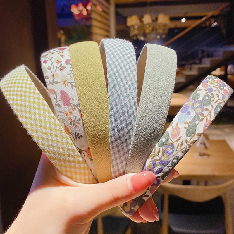 Cài Tóc Bản To Nhiều Họa Tiết Tùy Chọn Cho Nữ