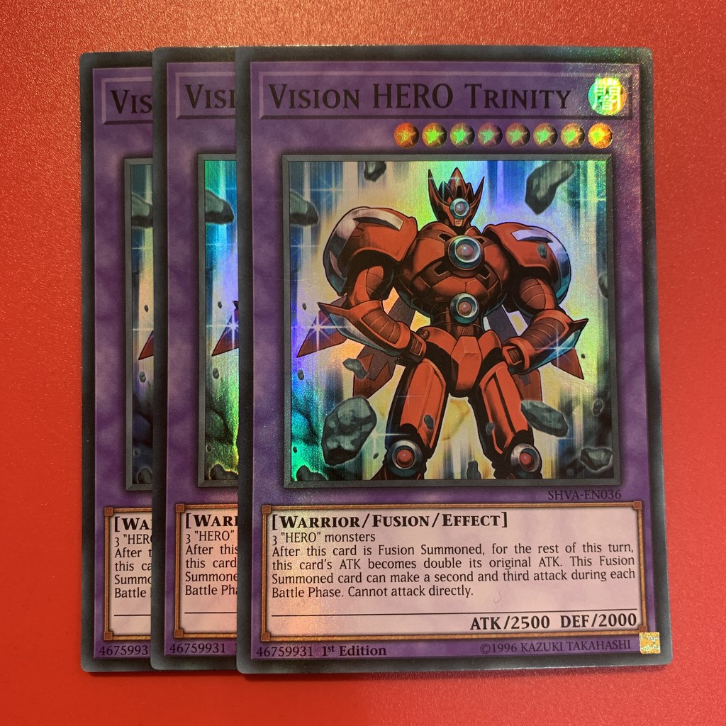 [EN][Thẻ Bài Yugioh Chính Hãng] Vision Hero Trinity