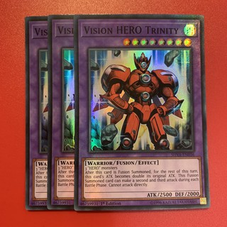 [Thẻ Bài Yugioh Chính Hãng] Vision Hero Trinity