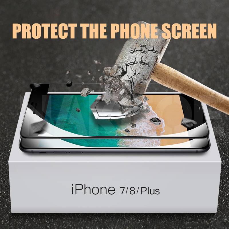Kính cường lực 2000D bảo vệ toàn màn hình thích hợp cho Iphone 7 8 6 6s Plus Se 2020 Iphone 6 6s 7 8