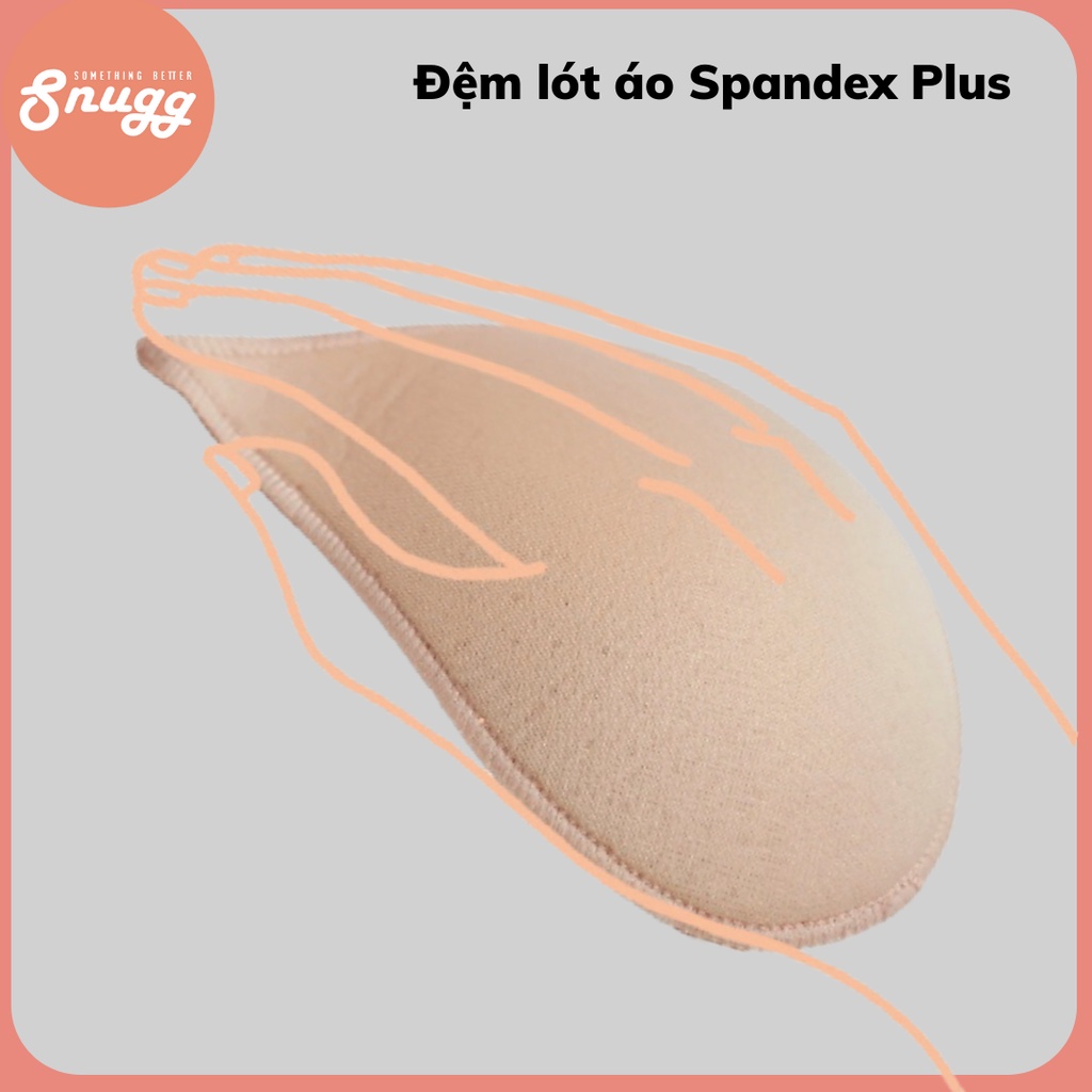 Đệm lót áo ngực spandex plus Snugg Việt SNU1979