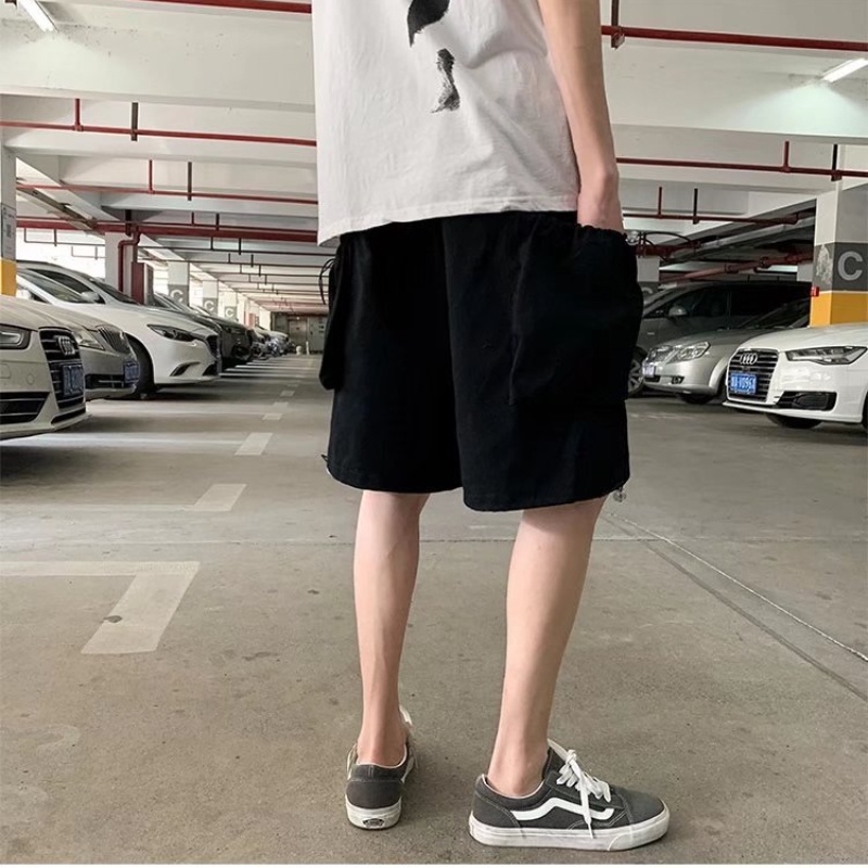 Quần Short 5 Tấc Dáng Rộng Thời Trang Mùa Hè Phong Cách Hàn Quốc Cho Nam