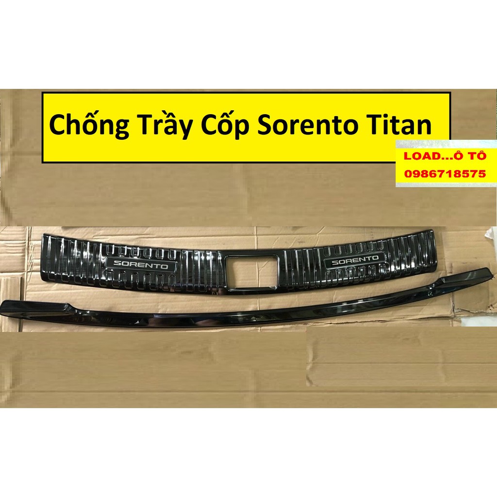 Chống Trầy Cốp Trong Ngoài Xe KIA Sorento 2022-2021 Vân Titan Cao Cấp, Có Sẵn Keo Dán 3M