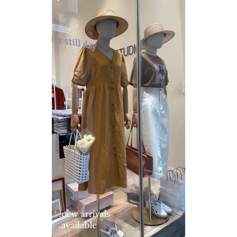 Váy thô hàn cổ V (2116) | BigBuy360 - bigbuy360.vn