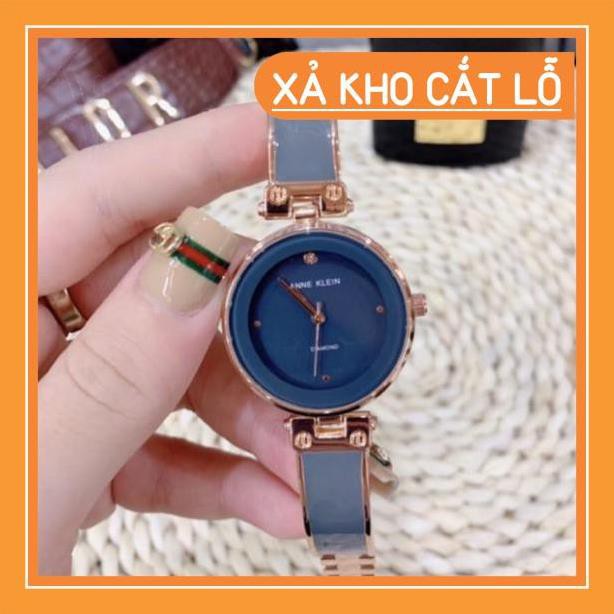 [Free Ship]  Đồng hồ Anne Klein nữ dây kim loại 5 màu xinh xinh -Jun31watch