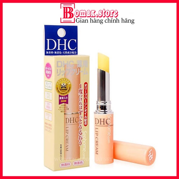 Son Dưỡng Môi DHC không màu Lip Cream 1.5g Nhật Bản