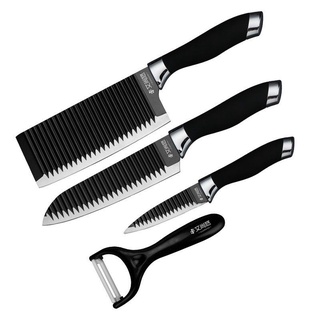 Mua Bộ dao Nhật 6 món cao cấp  bộ dao nhà bếp chắc chắn  sắc bén  đa năng ( 4 dao+ 1 nạo+1 kéo)