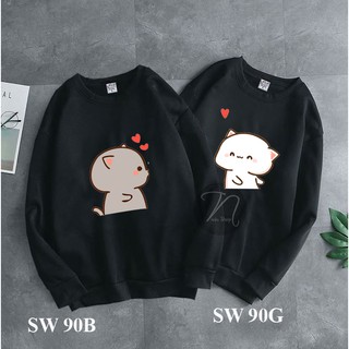 HOT - Mẫu áo sweater đôi siêu dễ thương dành cho các cặp đôi