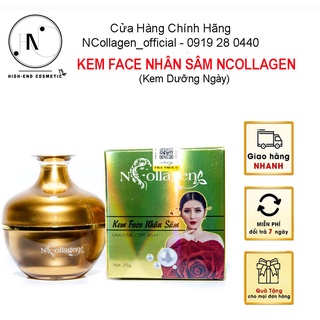 Kem face nhân sâm n collagen - kem dưỡng ngày