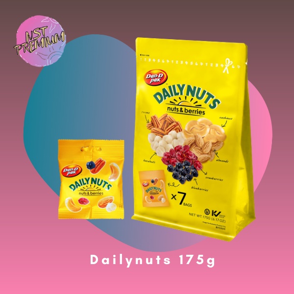 [Rẻ vô địch] Thập cẩm trái cây và hạt 175g Dailynut