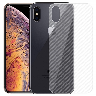 Miếng Dán Mặt Lưng Chống Trầy iPhone Xs Max Vân Carbon