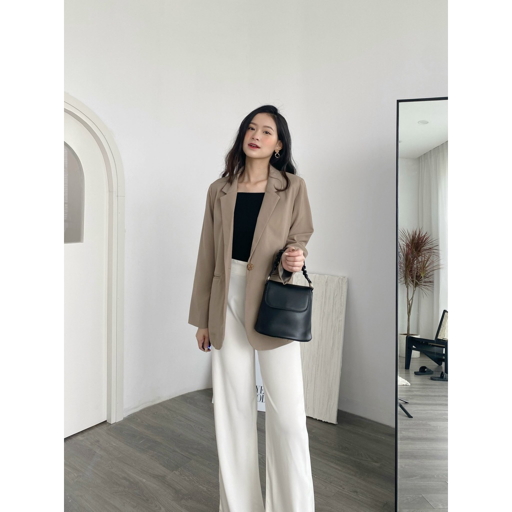 YU CHERRY | Áo khoác nữ kiểu cơ bản Basic blazer II YA401