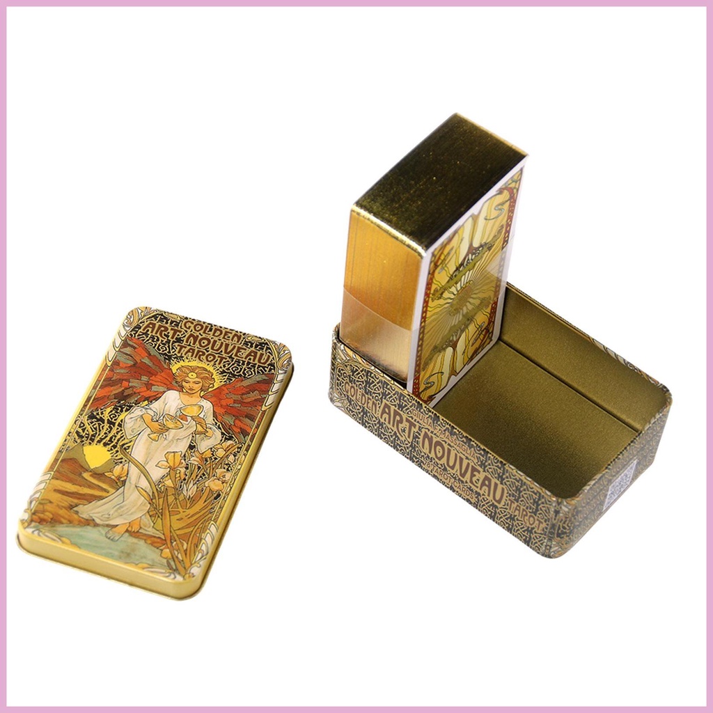 Bộ Bài Tarot 78 Lá Màu Vàng TH68
