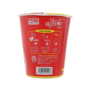 Thùng 15 ly Mì Jin Cay Ottogi 65g