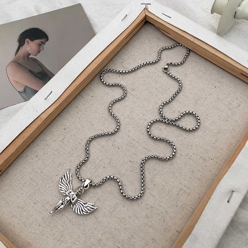 Dây Chuyền Thép Titan Phong Cách Hip Hop 2845hp