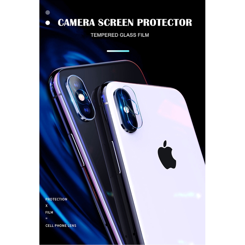 iPhone 12 pro max SE 2020 11 pro max X XR XS Max 6 7 8 Plus Kính Cường Lực Bảo Vệ Camera Sau Cho