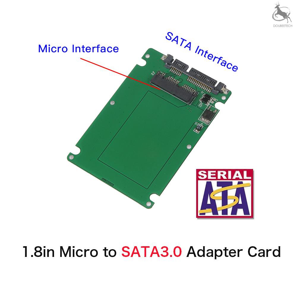 Card Chuyển Đổi Từ D & B 1.8 "micro Sata Ssd Sang 2.5 '' Sata Hdd Adapter Card Msata Sang Sata