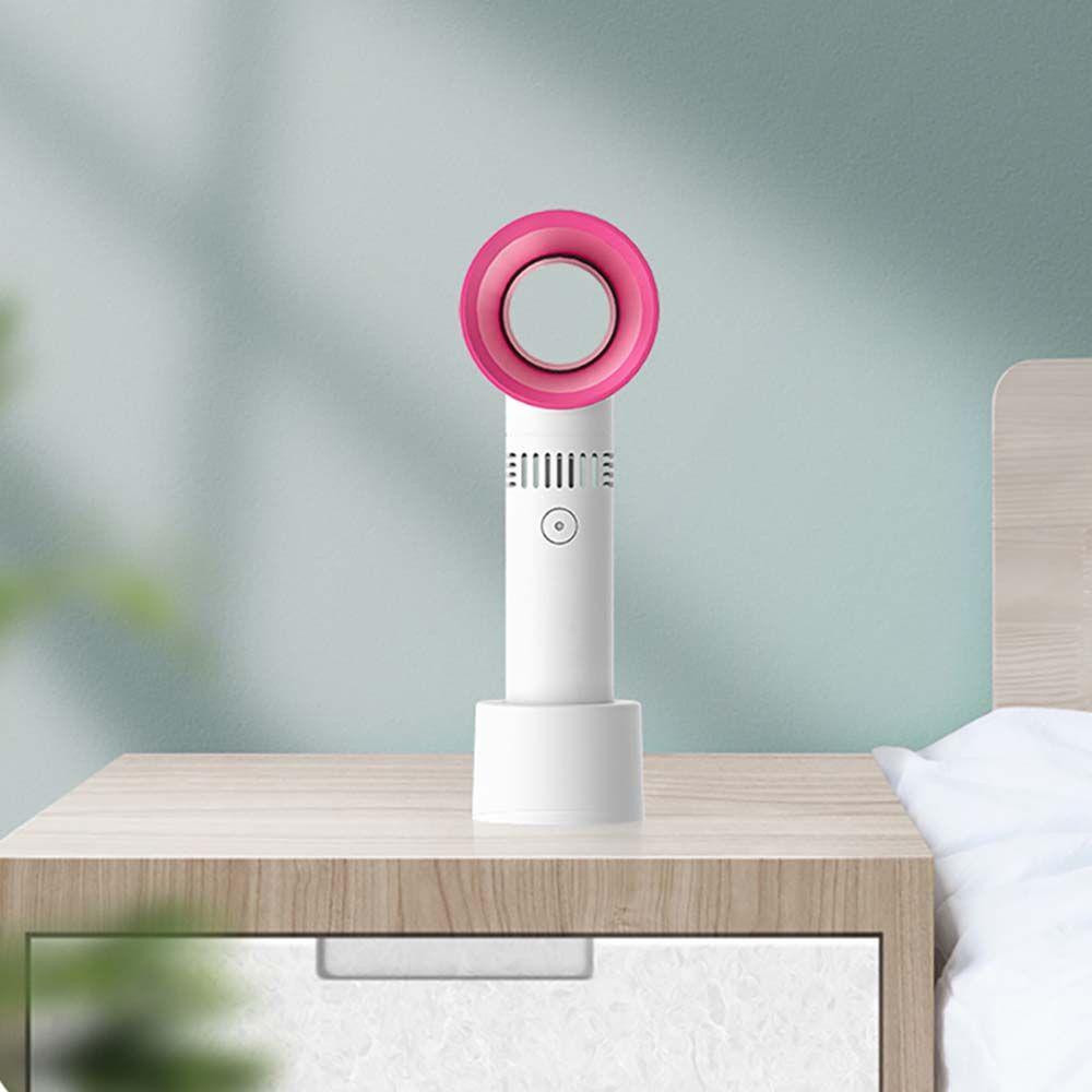 QUINTON Quạt Điện Cầm Tay Mùa Hè Dễ Thương Có Thể Sạc Lại Cổng USB