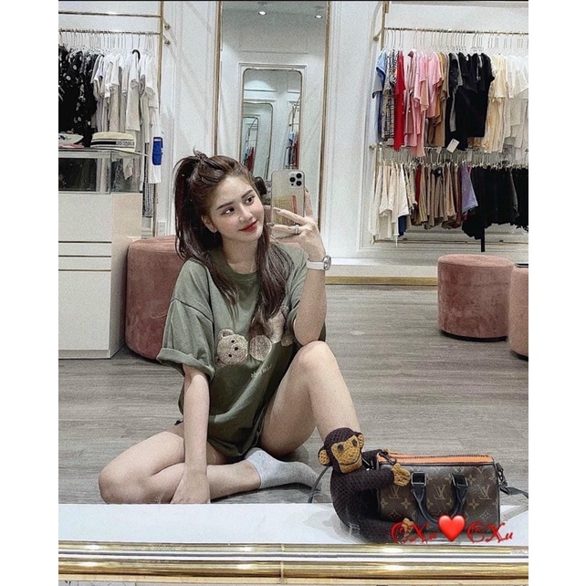 [ CÓ ẢNH THẬT + VIDEO TỰ QUAY ] Áo Dài Tay Hình Gấu Chất Nỉ Dày Dặn Hàng Quảng Châu Cao Cấp | BigBuy360 - bigbuy360.vn